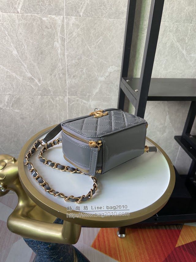 Chanel女包 香奈兒專櫃最新款小號化妝包 Chanel手提肩背斜挎包 S2178  djc4068